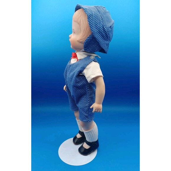 Vintage 1992 Effanbee Porcelain Doll Patsy Boy 15" Limited Edition MP 101 LE 500 - Picture 3 of 4